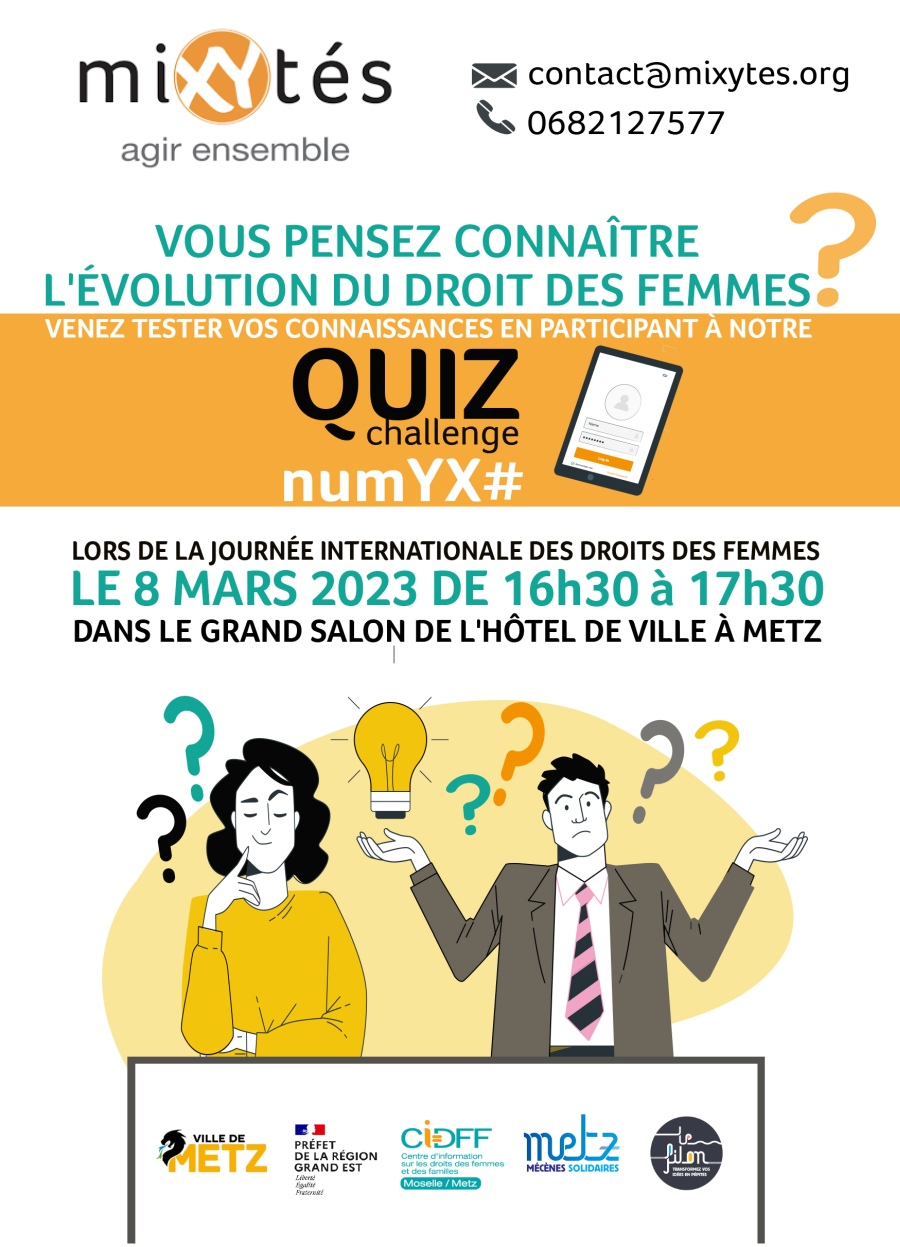 Vous pensez connaître l'évolution du droit des femmes ?