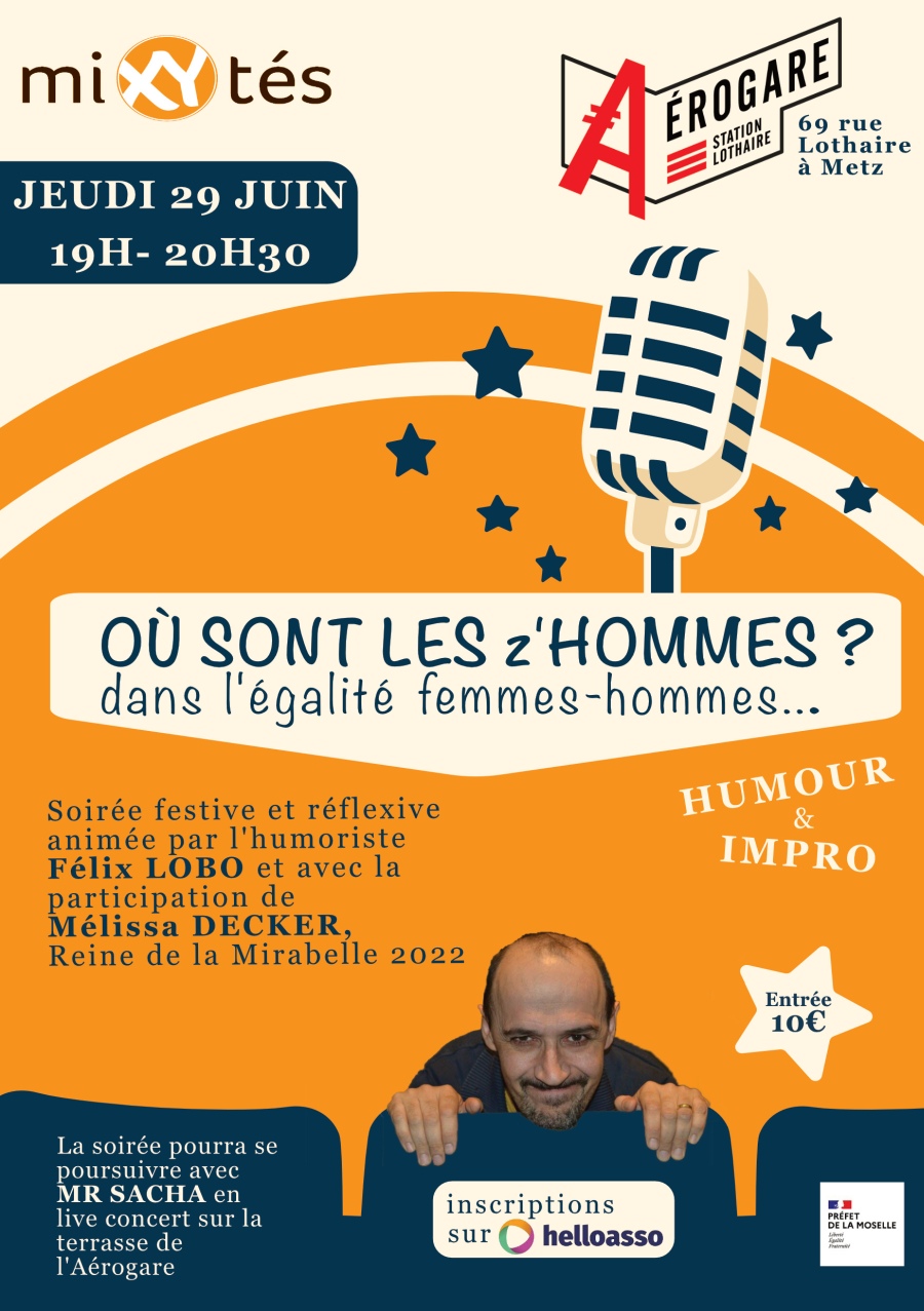 Où sont les z'hommes ? Dans l'égalité femmes-hommes...